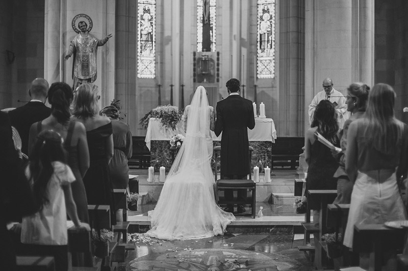 Fotos boda en el Sagrat Cor de Jesús del Tibidabo