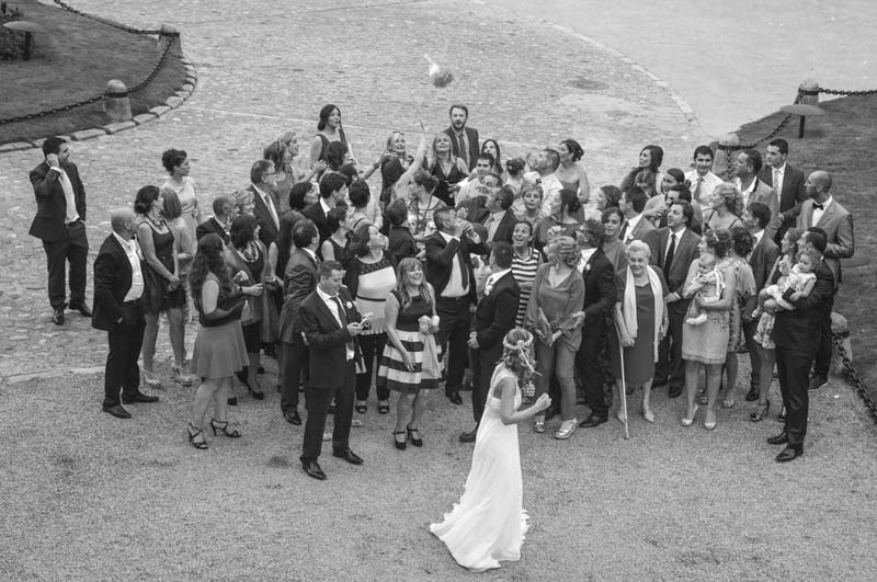 fotos boda amb encant en el Castell de Peralada